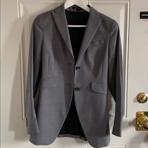 Theory wool grey blazer Size 2 like brand new!